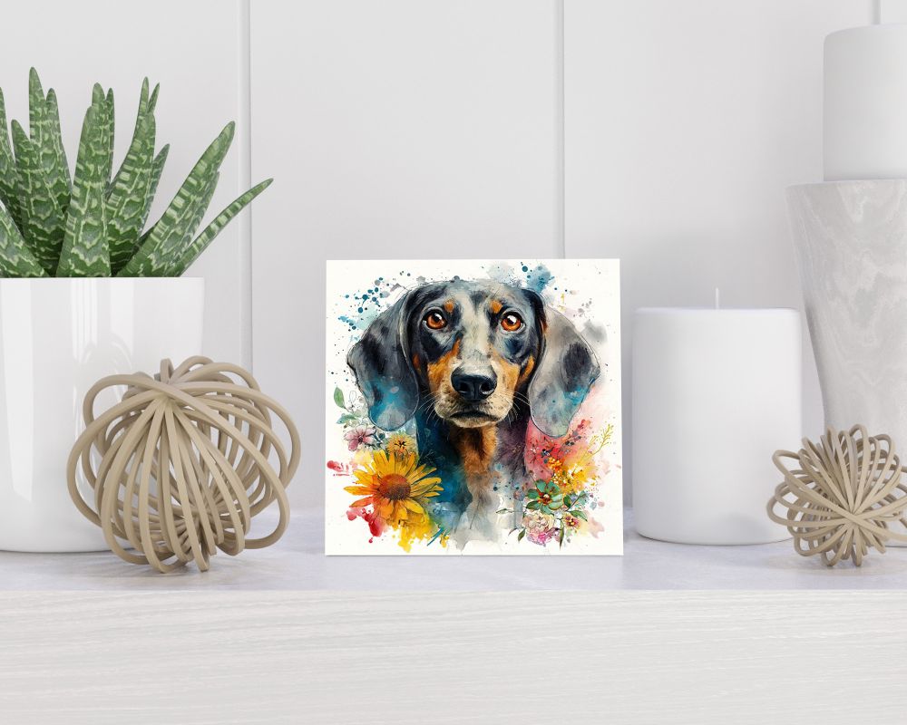 Tegel 15X15 Cm Met Azawakh Cadeau Decoratie | Tegeltjes Met Tekst | Tegeltjes Met Spreuken | Collega | Oma | Opa | Pensioen | Mama | Papa | Vriend Tegel 15x15 cm Azawakh