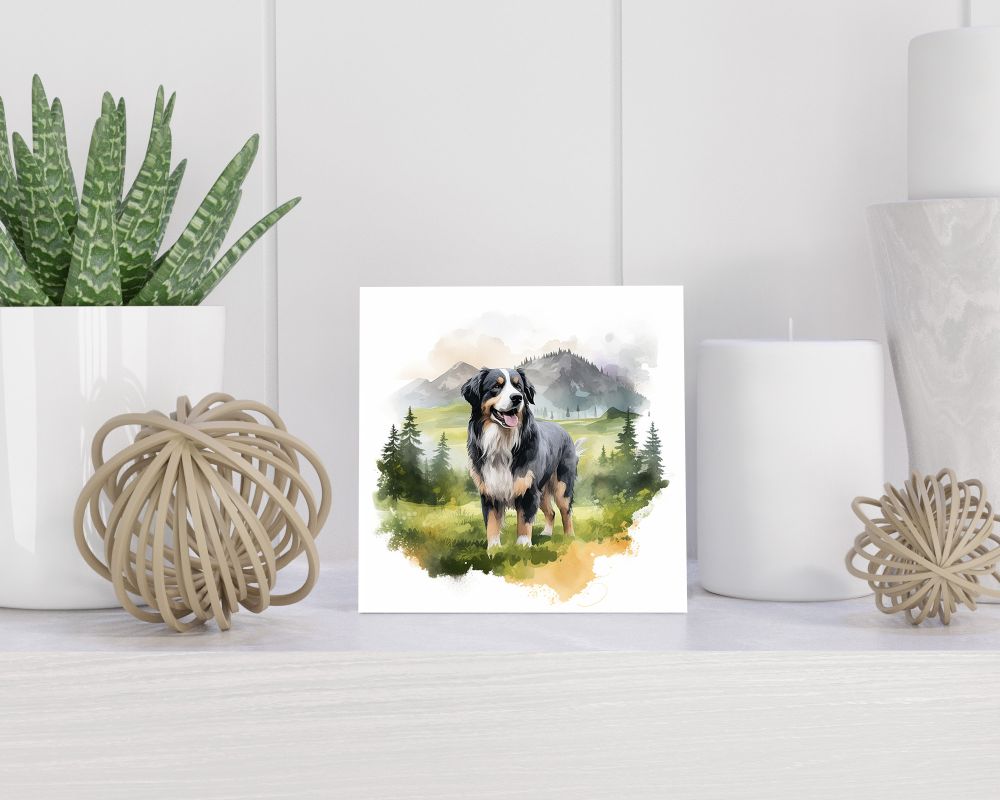 Tegel 15X15 Cm Met Mountain Dog Enjoying A Leisurely Walk Dd--F-A-Bdbab Cadeau Decoratie | Tegeltjes Met Tekst | Tegeltjes Met Spreuken | Collega | Oma | Opa | Pensioen | Mama | Papa | Vriend Tegel 15x15 cm Mountain Dog enjoying a leisurely walk dd--f-a-bdbab