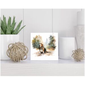 Tegel 15x15 cm Beagle