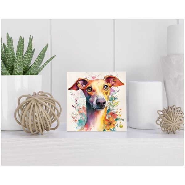 Tegel 15x15 cm Azorenveedrijvershond