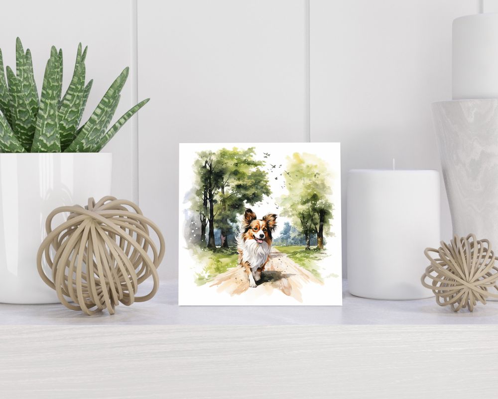Tegel 15X15 Cm Met Papillon Cadeau Decoratie | Tegeltjes Met Tekst | Tegeltjes Met Spreuken | Collega | Oma | Opa | Pensioen | Mama | Papa | Vriend Tegel 15x15 cm Papillon