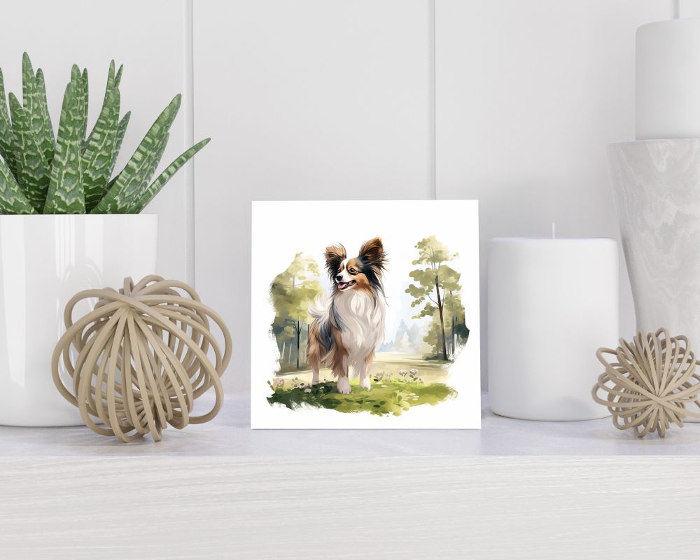 Tegel 15X15 Cm Met Papillon Cadeau Decoratie | Tegeltjes Met Tekst | Tegeltjes Met Spreuken | Collega | Oma | Opa | Pensioen | Mama | Papa | Vriend Tegel 15x15 cm Papillon