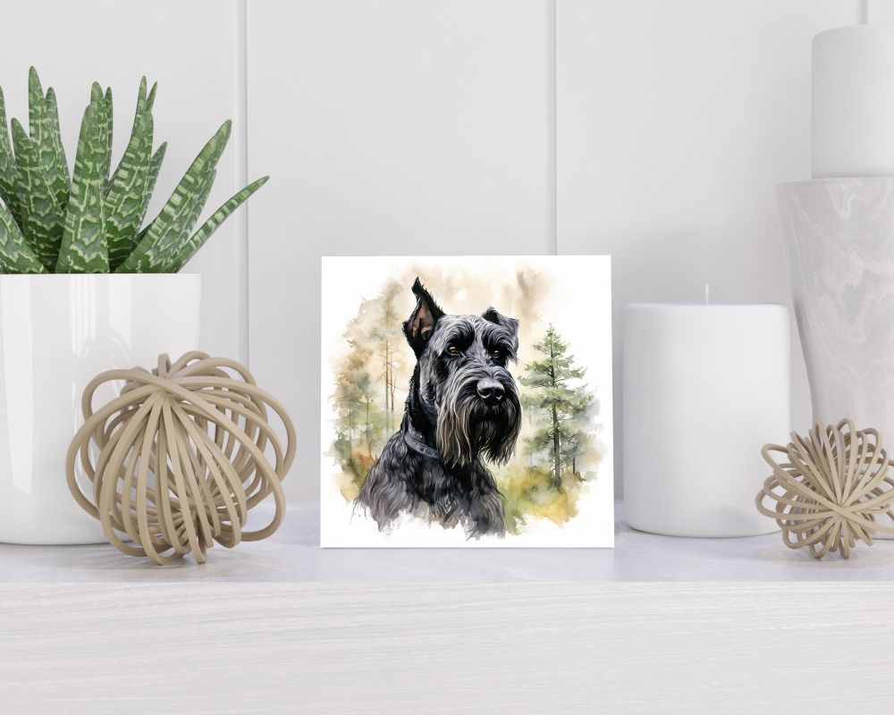 Tegel 15x15 cm Reuzenschnauzer