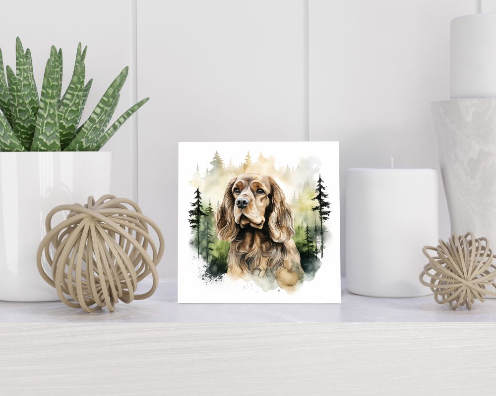 Tegel 15X15 Cm Met American Eskimohond Cadeau Decoratie | Tegeltjes Met Tekst | Tegeltjes Met Spreuken | Collega | Oma | Opa | Pensioen | Mama | Papa | Vriend Tegel 15x15 cm American Eskimohond