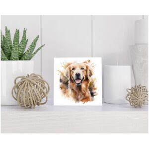 Tegel 15x15 cm Golden Retriever