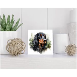Tegel 15x15 cm Gordon Setter