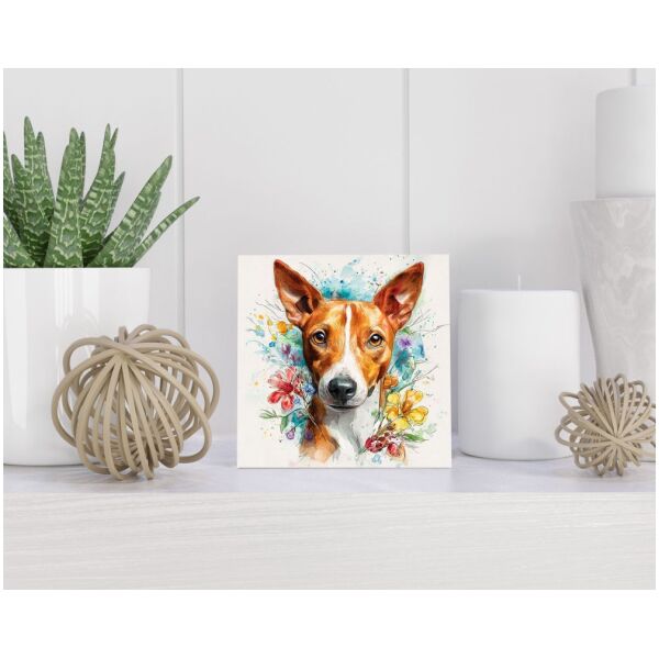 Tegel 15x15 cm Basset Hound