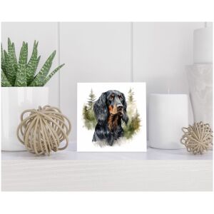 Tegel 15x15 cm Gordon Setter