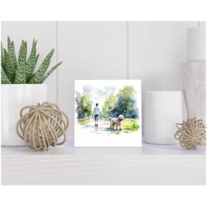 Tegel 15x15 cm Grote Poedel