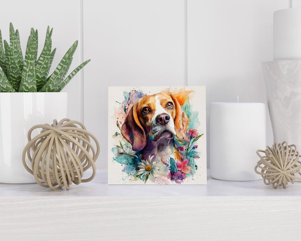 Tegel 15X15 Cm Met Bearded Collie Cadeau Decoratie | Tegeltjes Met Tekst | Tegeltjes Met Spreuken | Collega | Oma | Opa | Pensioen | Mama | Papa | Vriend Tegel 15x15 cm Bearded Collie