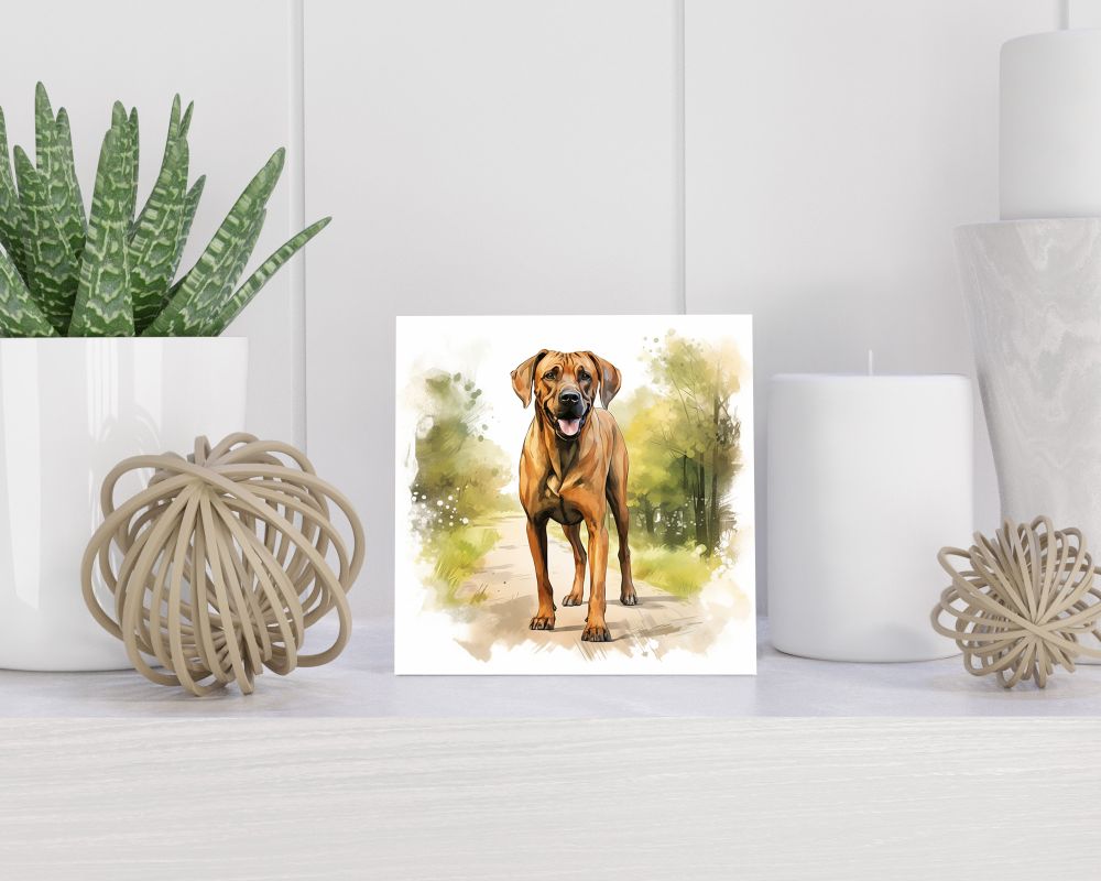 Tegel 15x15 cm Rhodesian Ridgeback