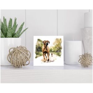 Tegel 15x15 cm Rhodesian Ridgeback