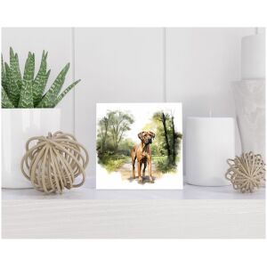 Tegel 15x15 cm Rhodesian Ridgeback