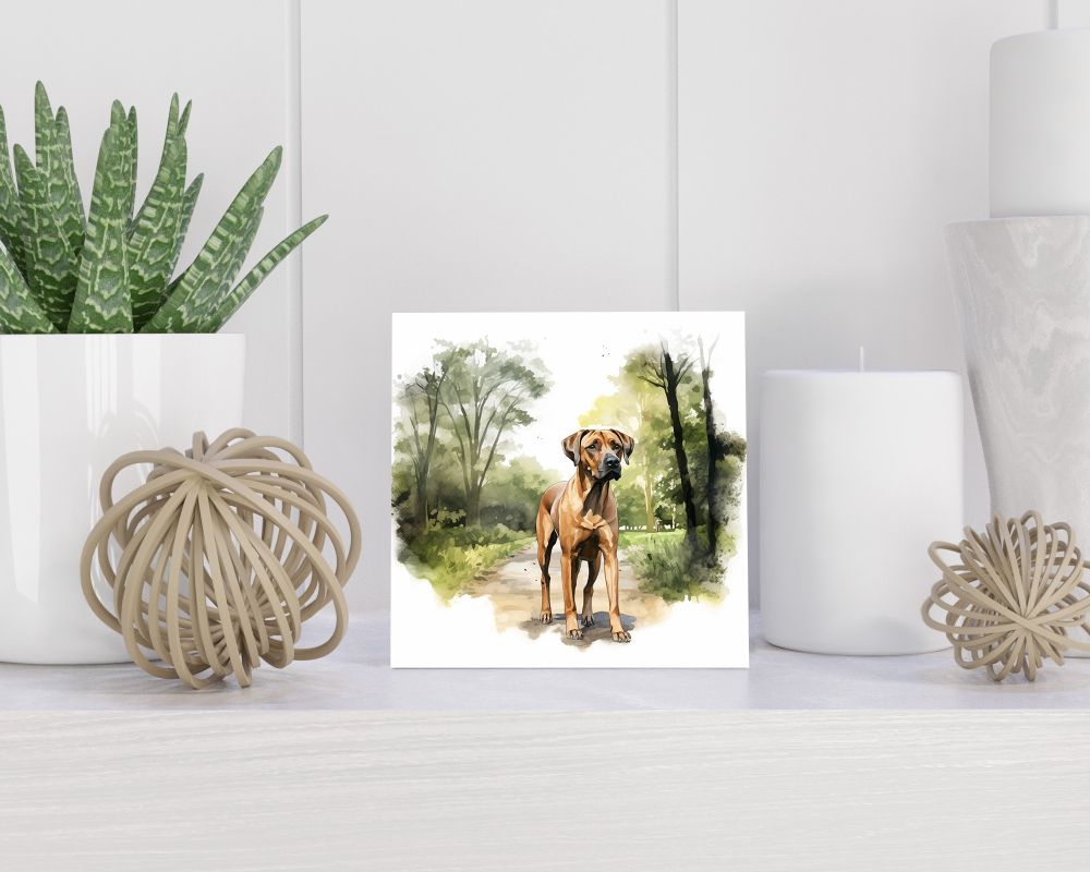 Tegel 15x15 cm Rhodesian Ridgeback