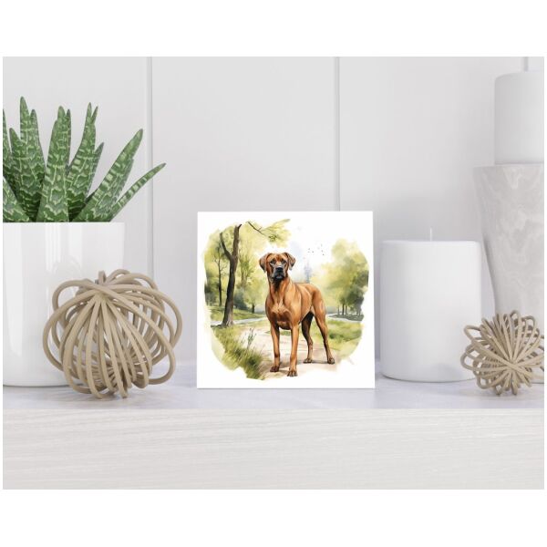 Tegel 15x15 cm Rhodesian Ridgeback