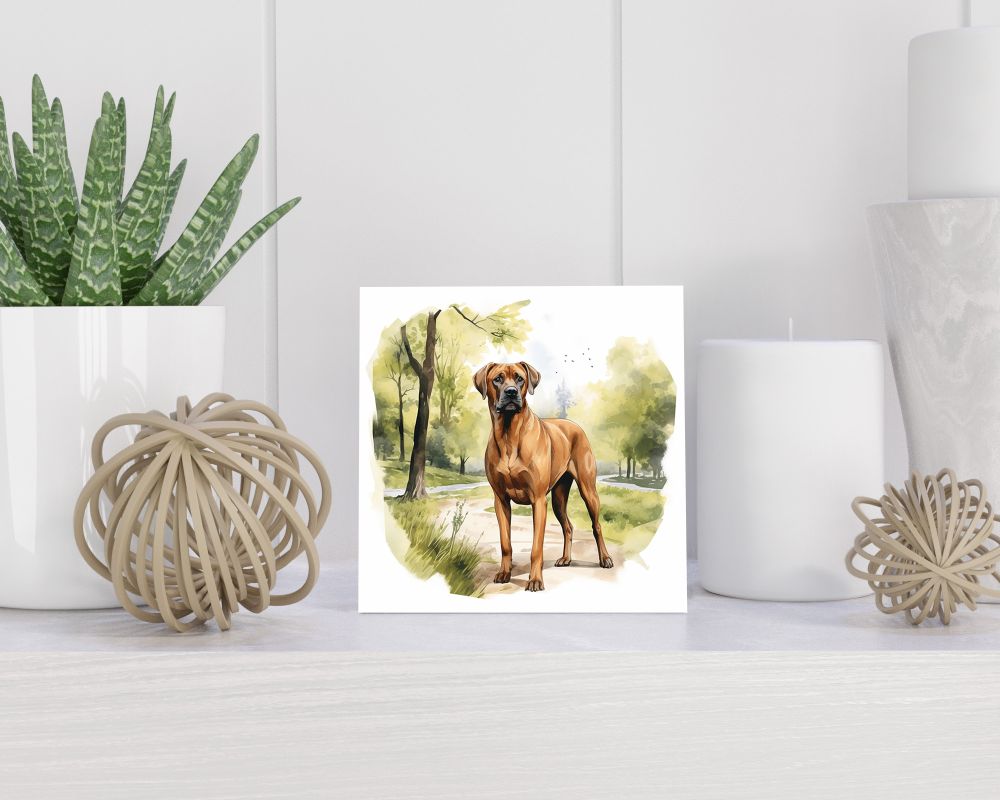 Tegel 15x15 cm Rhodesian Ridgeback