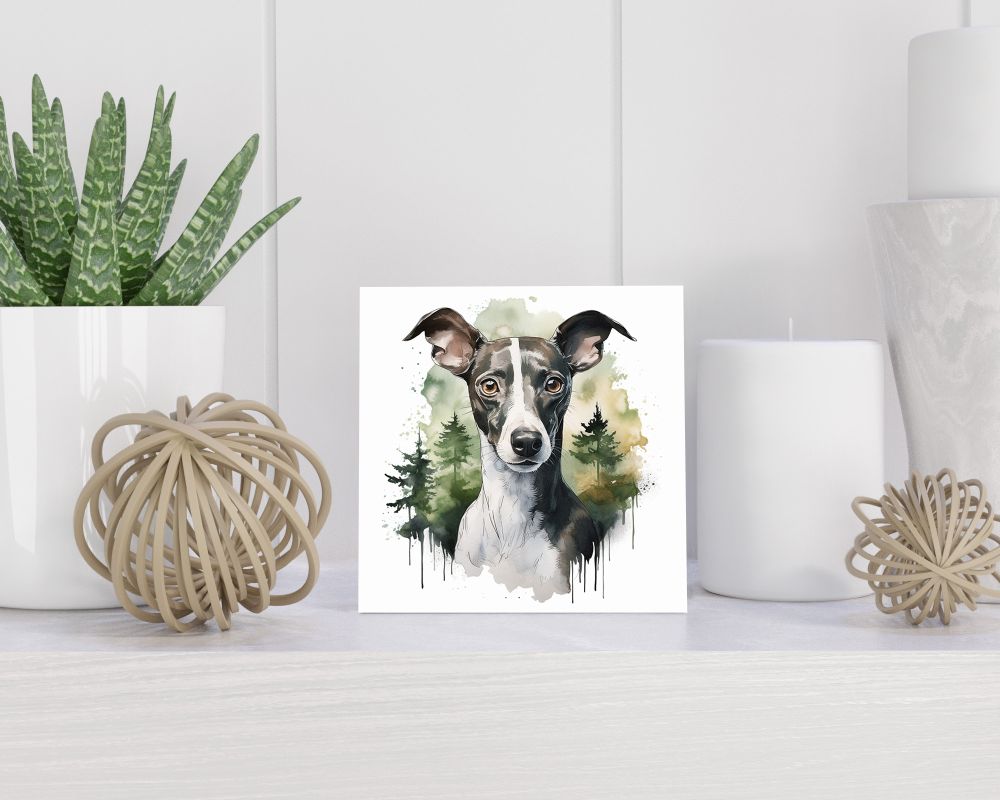 Tegel 15x15 cm Italiaanse Windhond