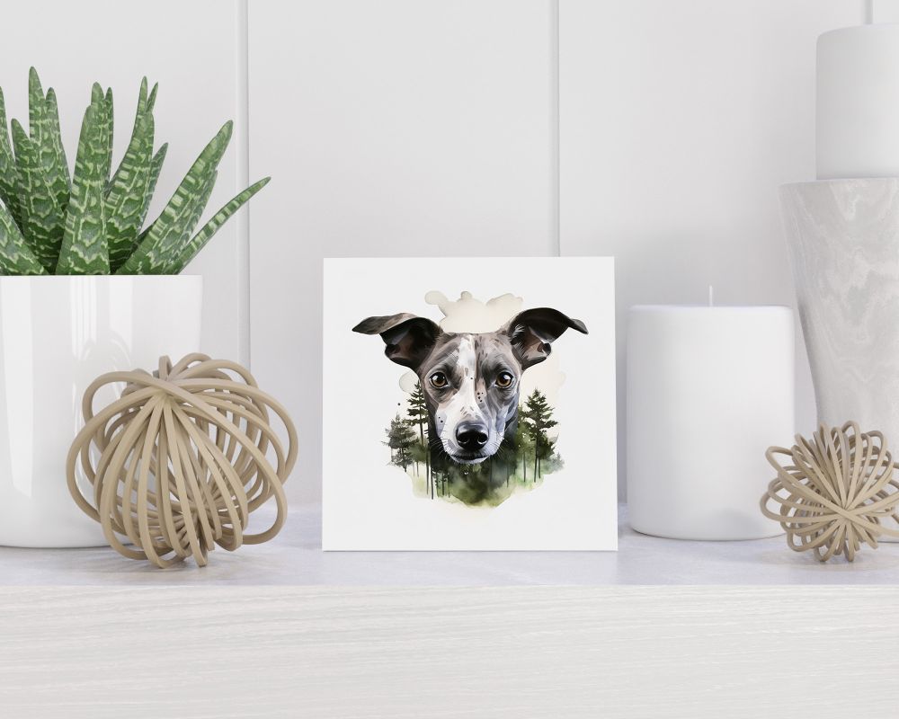 Tegel 15x15 cm Italiaanse Windhond