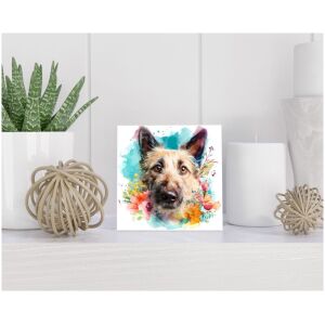 Tegel 15x15 cm Belgische Herder (Laekense)