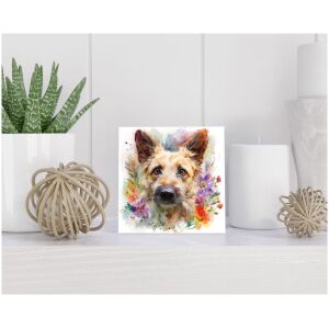 Tegel 15x15 cm Belgische Herder (Laekense)