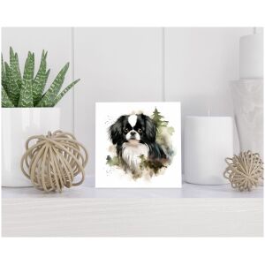 Tegel 15x15 cm Japanse Spaniël