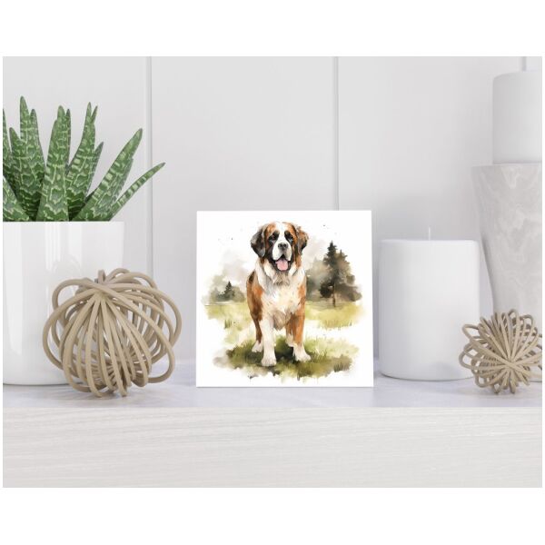 Tegel 15x15 cm Sint-Bernard