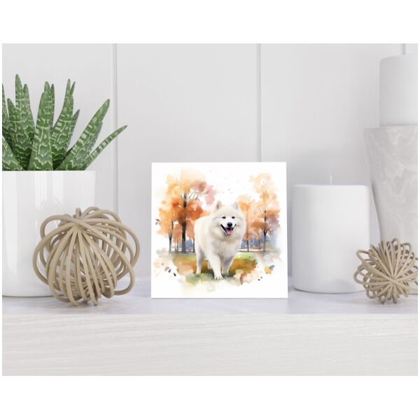 Tegel 15x15 cm Samojeed