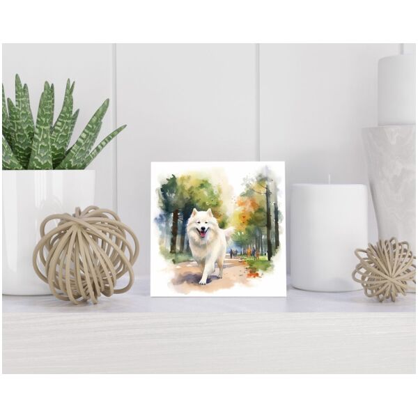 Tegel 15x15 cm Samojeed