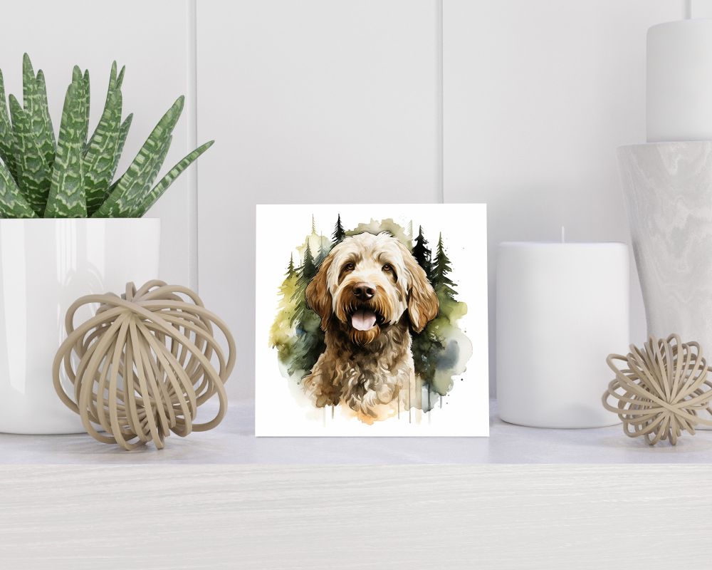 Tegel 15x15 cm Labradoodle
