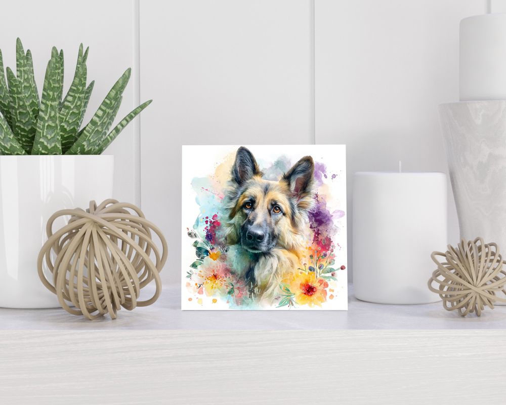 Tegel 15X15 Cm Met Bergingsduiker Cadeau Decoratie | Tegeltjes Met Tekst | Tegeltjes Met Spreuken | Collega | Oma | Opa | Pensioen | Mama | Papa | Vriend Tegel 15x15 cm Bergingsduiker