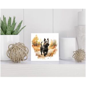 Tegel 15x15 cm Schotse Terriër