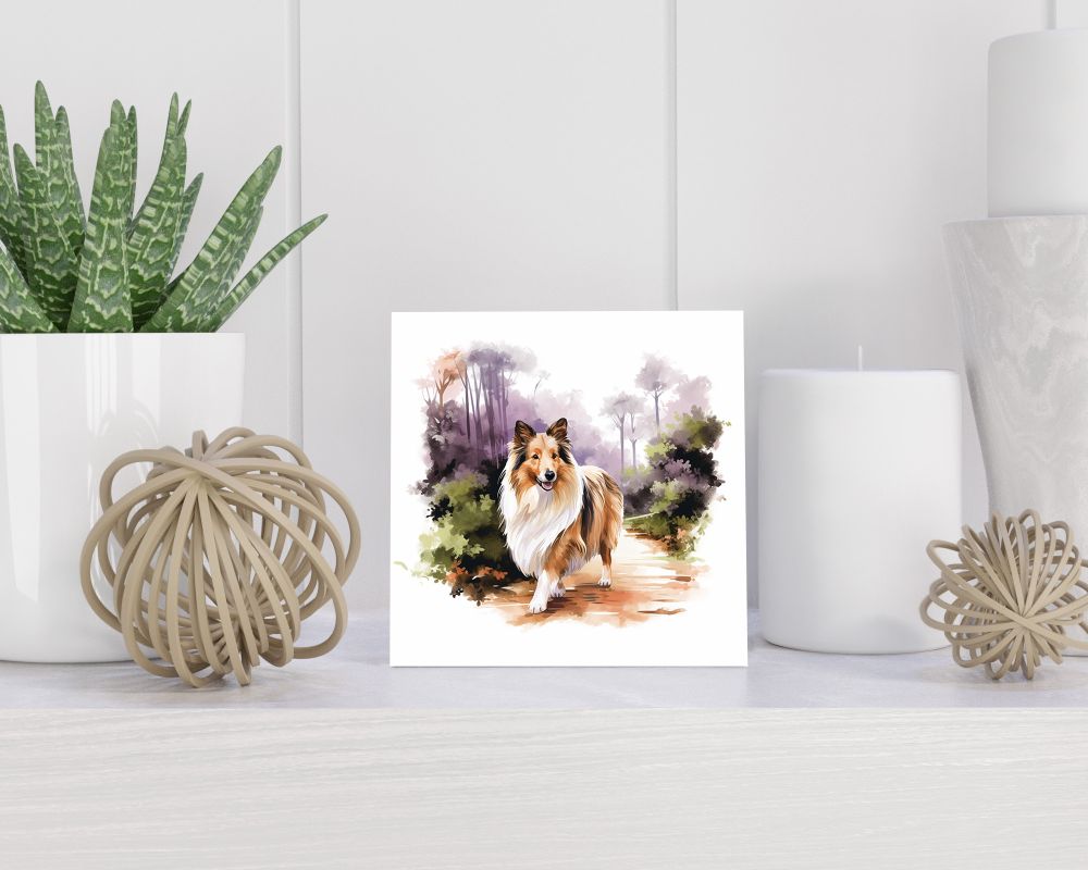Tegel 15X15 Cm Met Shiba Inu Cadeau Decoratie | Tegeltjes Met Tekst | Tegeltjes Met Spreuken | Collega | Oma | Opa | Pensioen | Mama | Papa | Vriend Tegel 15x15 cm Shiba Inu