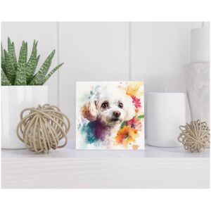 Tegel 15x15 cm Bichon Frisé