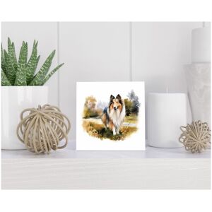 Tegel 15x15 cm Shetland Sheepdog