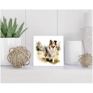 Tegel 15x15 cm Shiba Inu