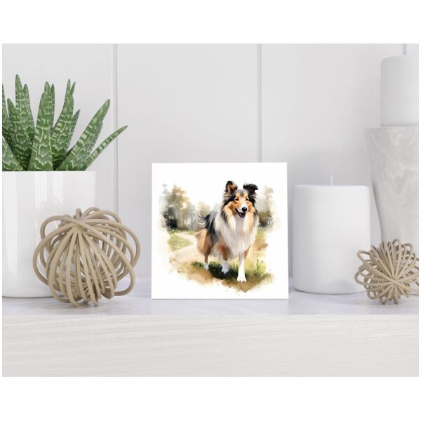 Tegel 15x15 cm Shiba Inu