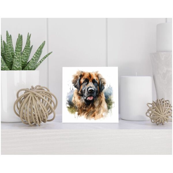 Tegel 15x15 cm Leonberger