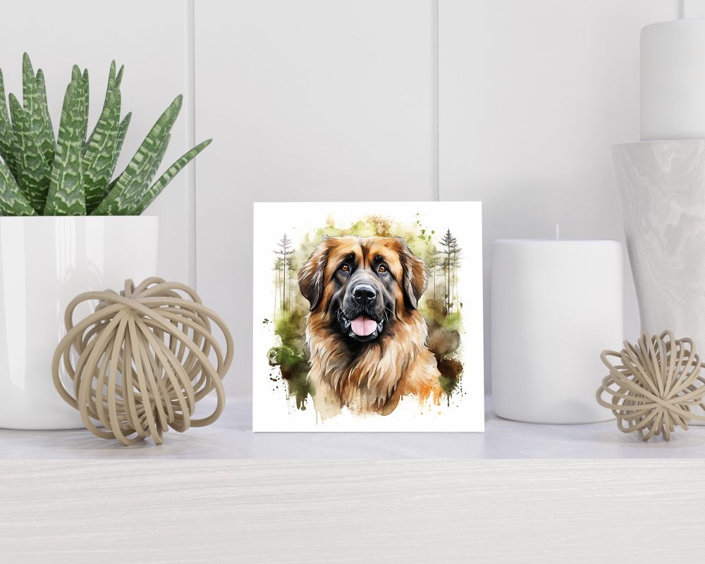 Tegel 15x15 cm Leonberger