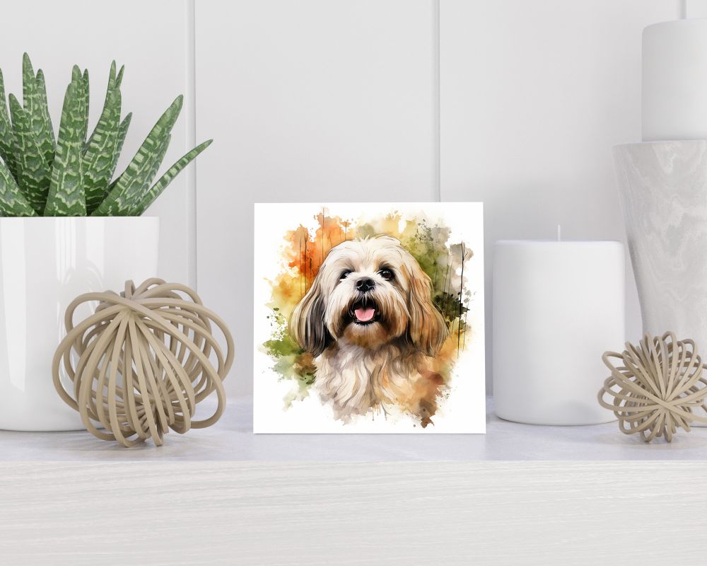 Tegel 15x15 cm Lhasa Apso