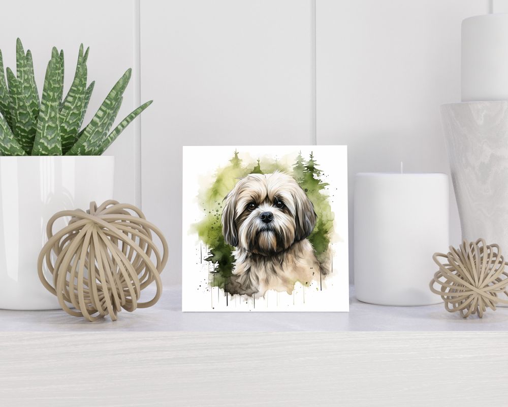 Tegel 15x15 cm Lhasa Apso