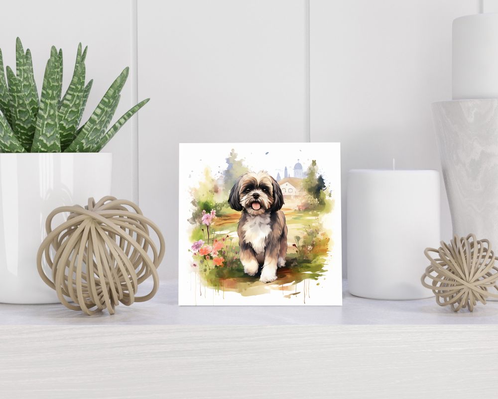 Tegel 15X15 Cm Met Siberian Husky Cadeau Decoratie | Tegeltjes Met Tekst | Tegeltjes Met Spreuken | Collega | Oma | Opa | Pensioen | Mama | Papa | Vriend Tegel 15x15 cm Siberian Husky