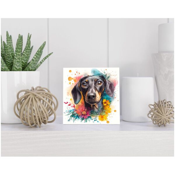 Tegel 15x15 cm Teckel