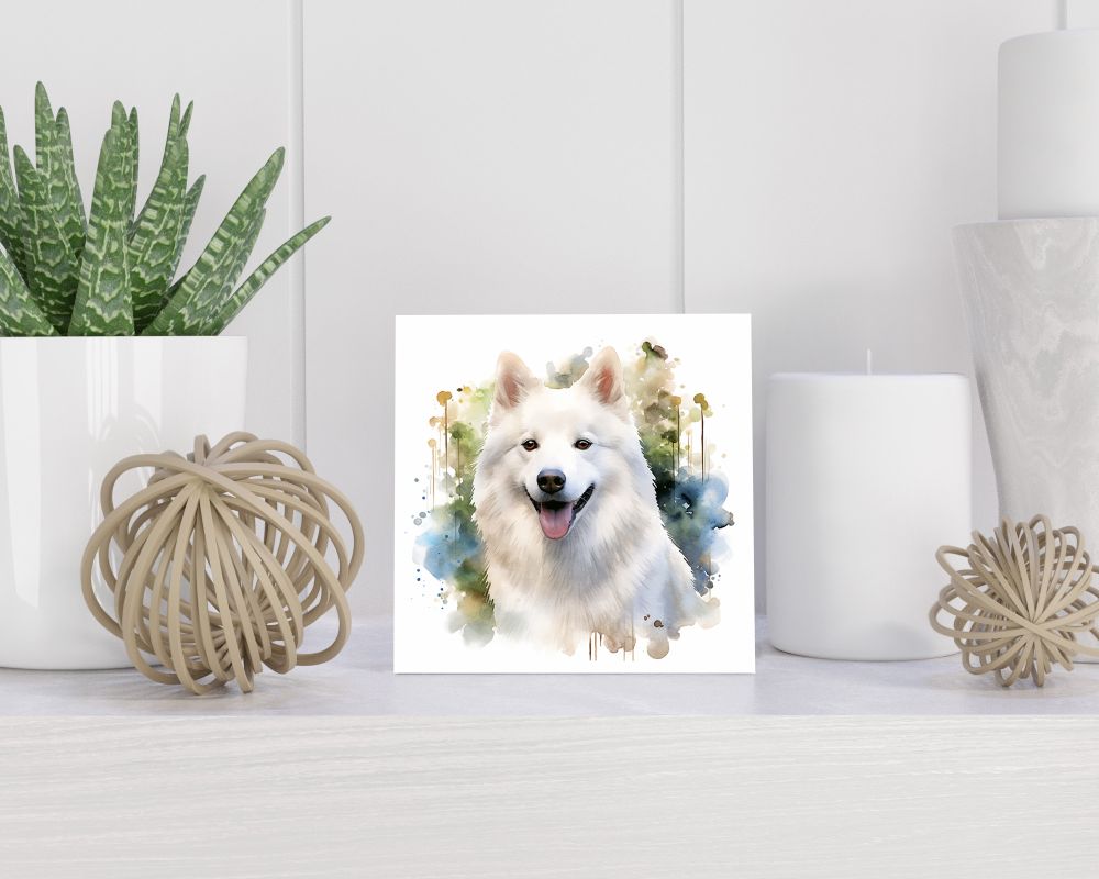 Tegel 15X15 Cm Met Amerikaanse Foxhound Cadeau Decoratie | Tegeltjes Met Tekst | Tegeltjes Met Spreuken | Collega | Oma | Opa | Pensioen | Mama | Papa | Vriend Tegel 15x15 cm Amerikaanse Foxhound