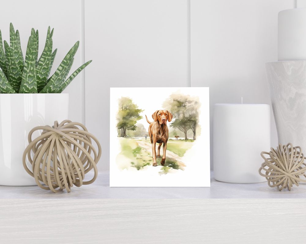 Tegel 15x15 cm Vizsla