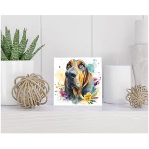 Tegel 15x15 cm Bloedhond