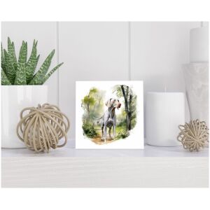 Tegel 15x15 cm Weimaraner