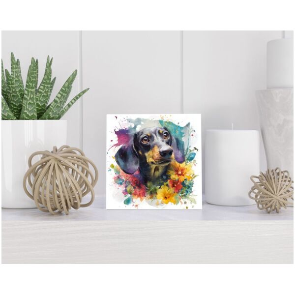 Tegel 15x15 cm Teckel