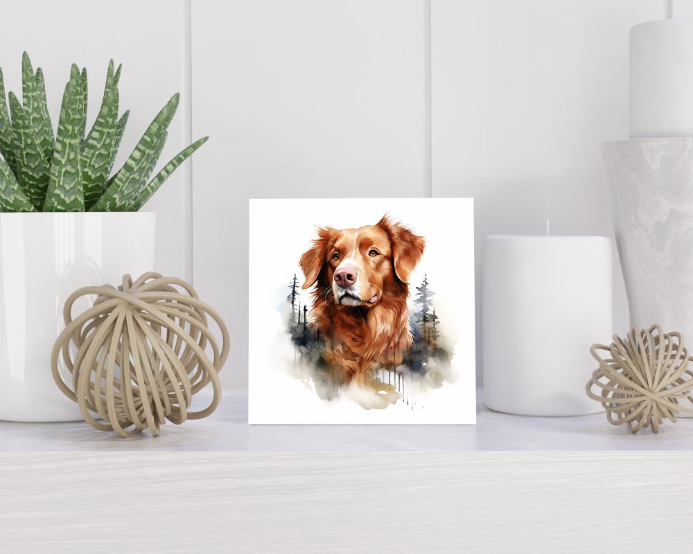 Tegel 15x15 cm Nova Scotia Duck Tolling Retriever