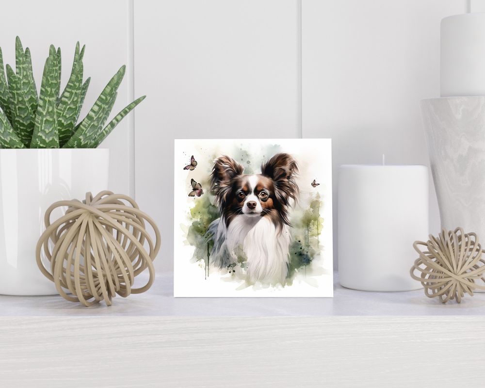 Tegel 15X15 Cm Met Papillon Cadeau Decoratie | Tegeltjes Met Tekst | Tegeltjes Met Spreuken | Collega | Oma | Opa | Pensioen | Mama | Papa | Vriend Tegel 15x15 cm Papillon