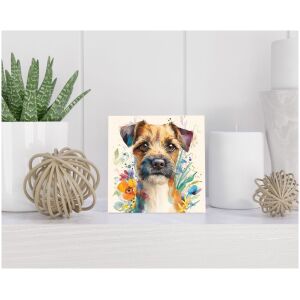 Tegel 15x15 cm Border Terriër